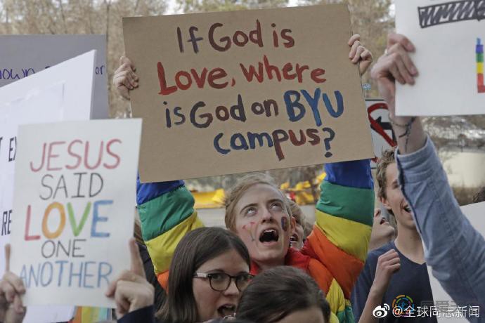 美国：摩门教会的大学禁同性恋爱行为