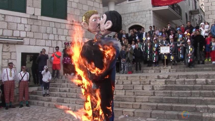 克罗地亚反同群众焚烧同志伴侣人偶