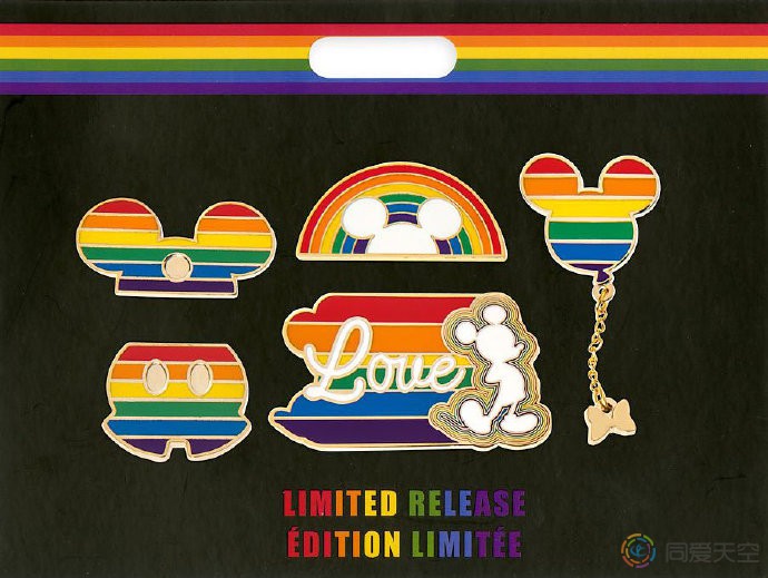 迪士尼用“彩虹系列”捐助LGBT友善组织