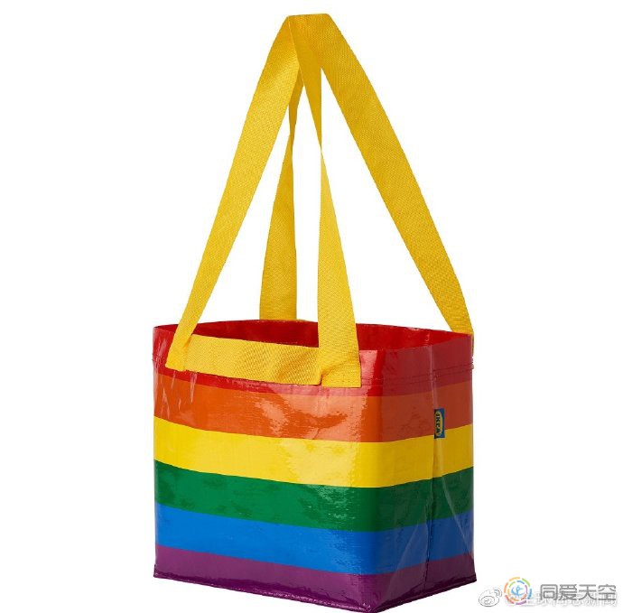 骄傲月：宜家的彩虹手提袋，星巴克的骄傲礼品卡