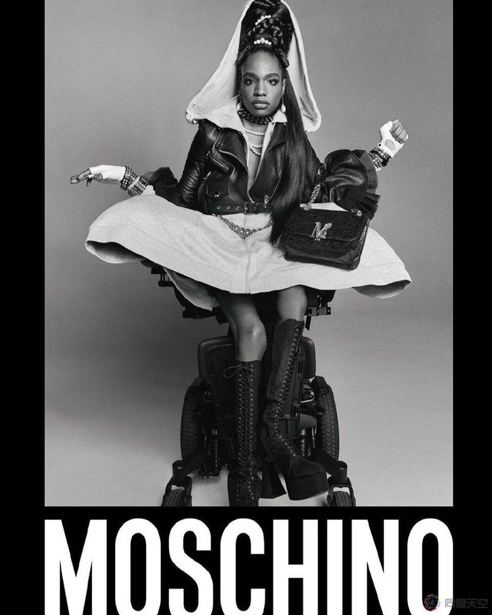 跨性别黑人残疾模特成为Moschino代言人