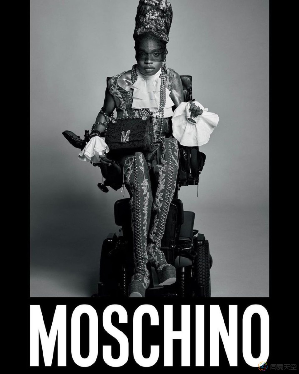 跨性别黑人残疾模特成为Moschino代言人