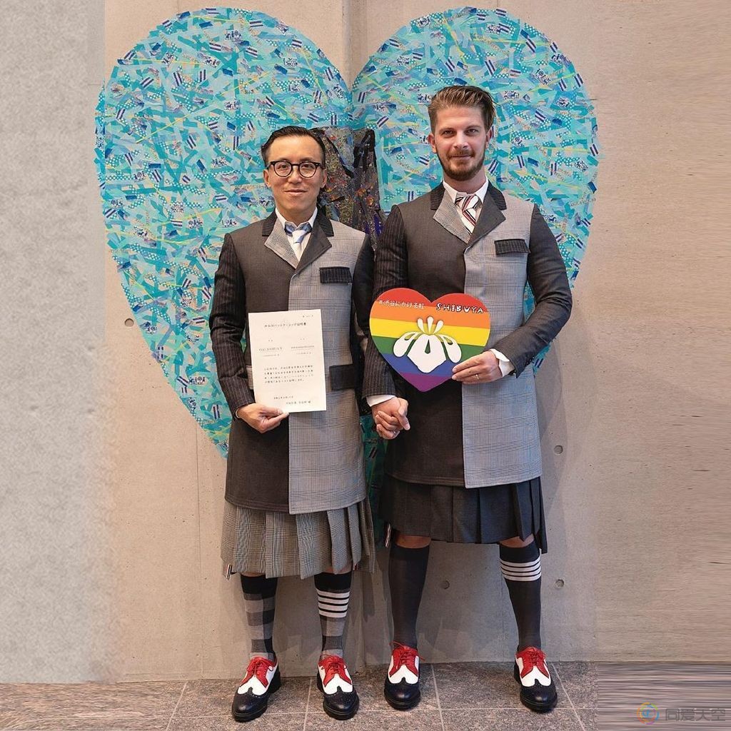 纪嘉良与未婚夫在东京注册同性伴侣关系