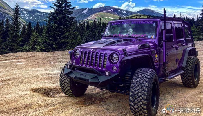 支持LGBT青少年反欺凌，Jeep汽车披紫色