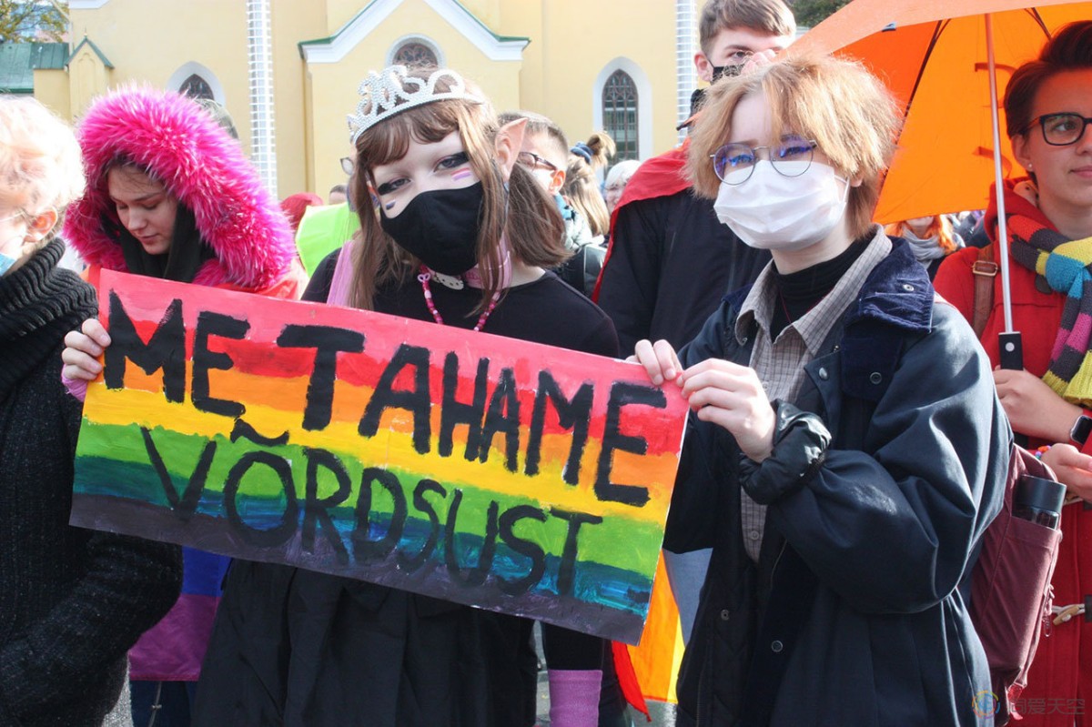 爱沙尼亚年轻人呼吁承认同性婚姻