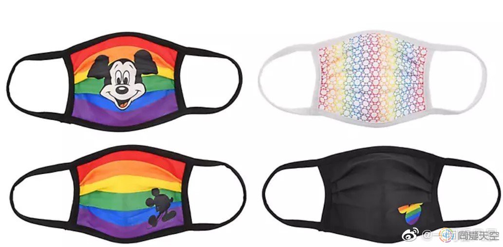 迪士尼日本推出的LGBT骄傲主题商品
