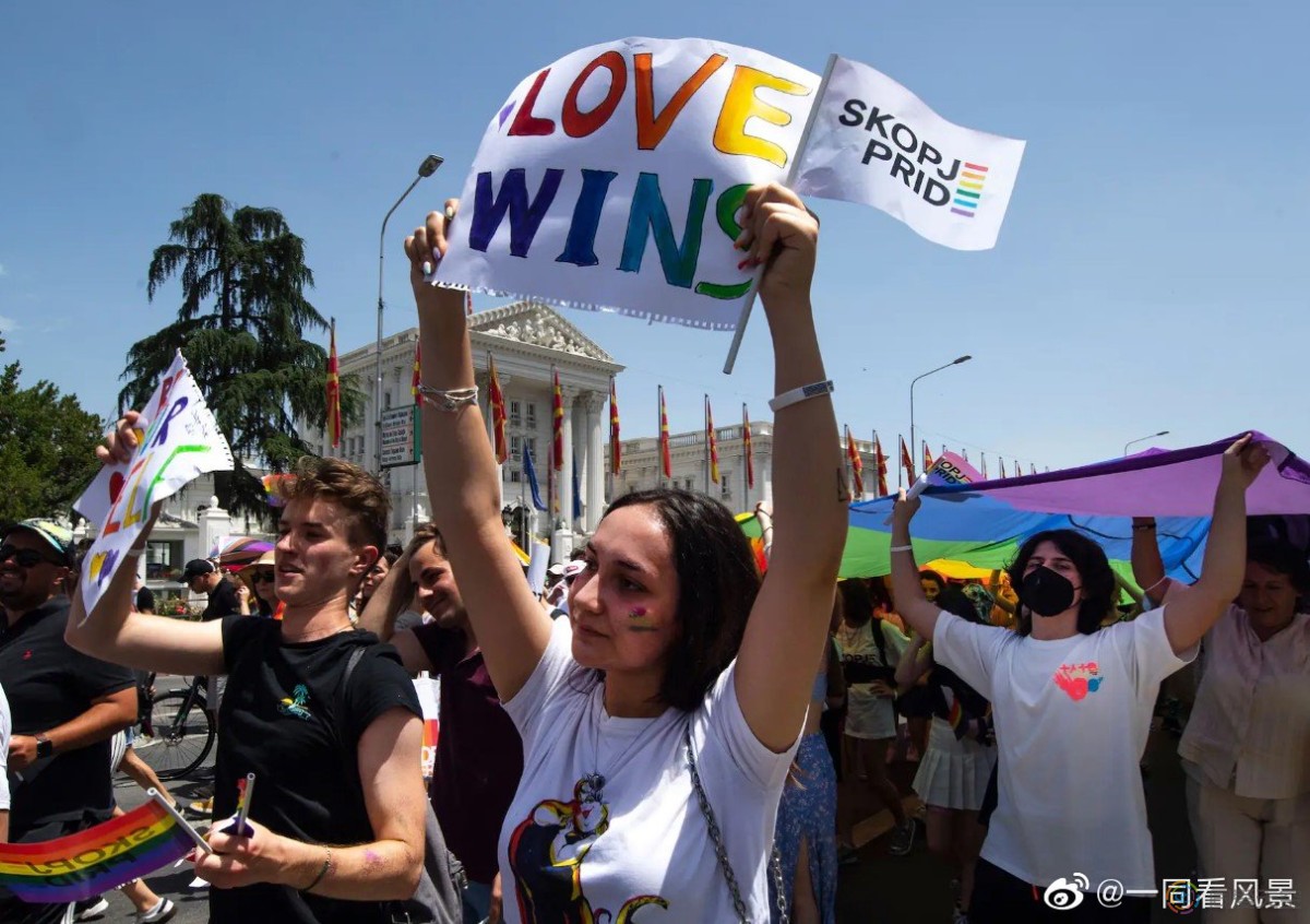 世界各地一些城市举行LGBT骄傲行进