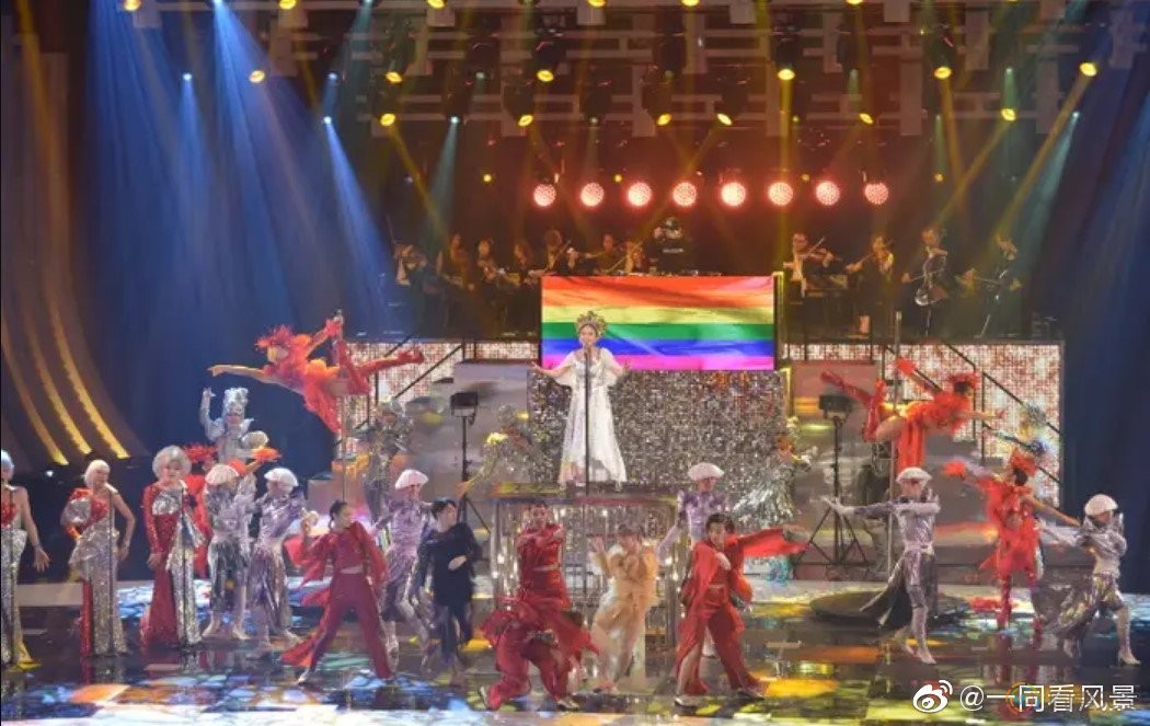 东京奥运会开幕式上的一道彩虹