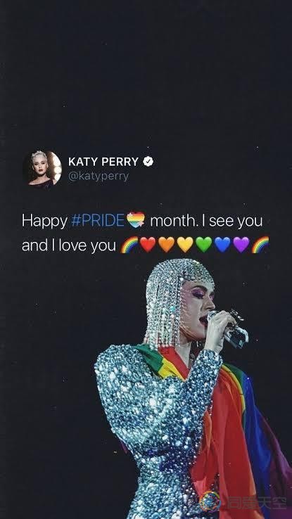 水果姐Katy Perry告白性少数社群：没有你们我活不下去