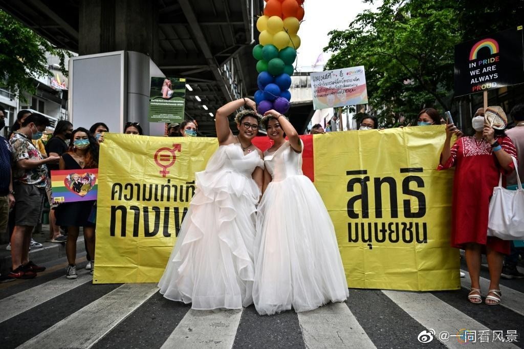 泰国：同性伴侣和同性婚姻法案都获得一读通过