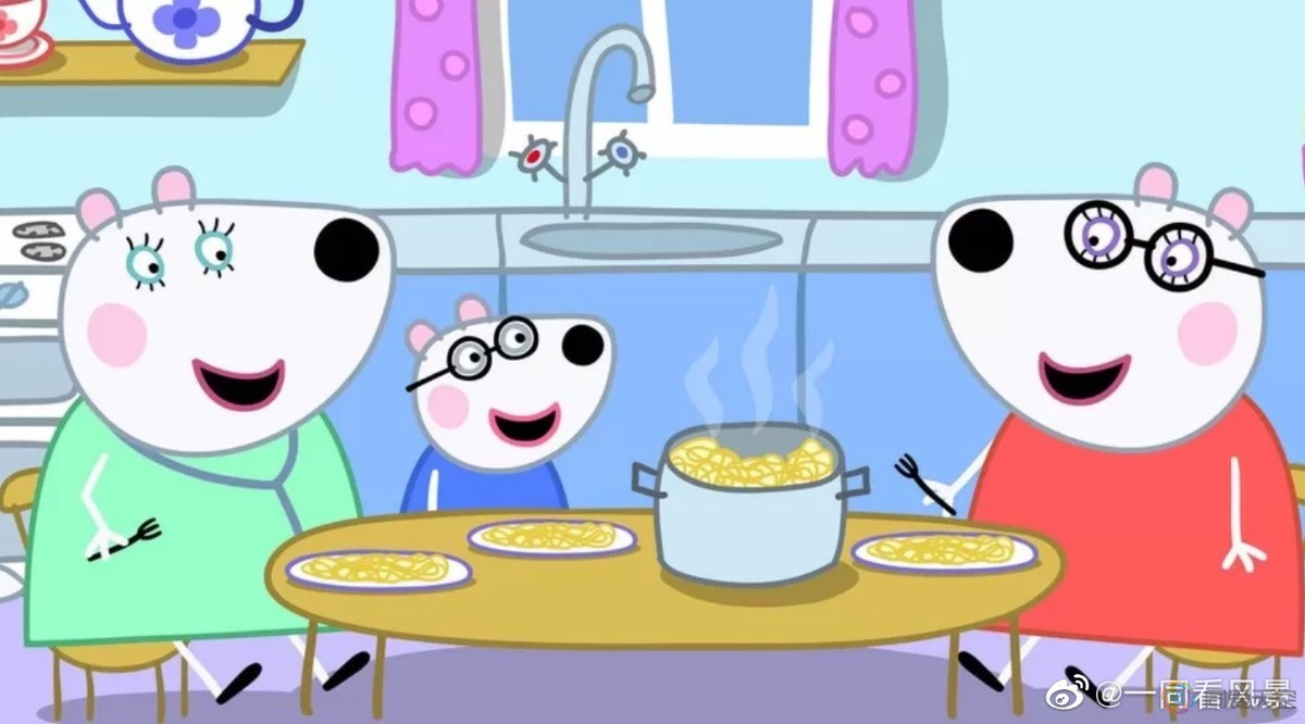 动画片《小猪佩奇》首次表现一个孩子有两个妈妈